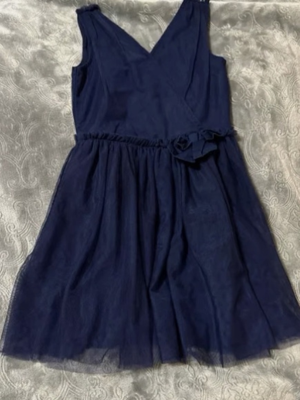 Old Navy Navy V‑Neck Tulle Party Dress